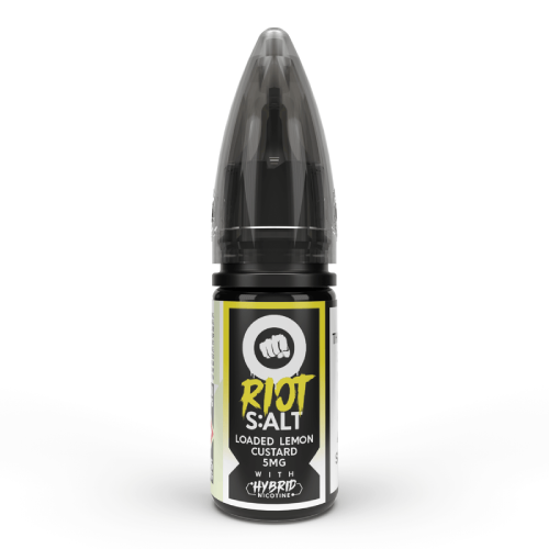 Product Image of Loaded Lemon Custard Nic Salt E-liquid by Riot Squad 10ml