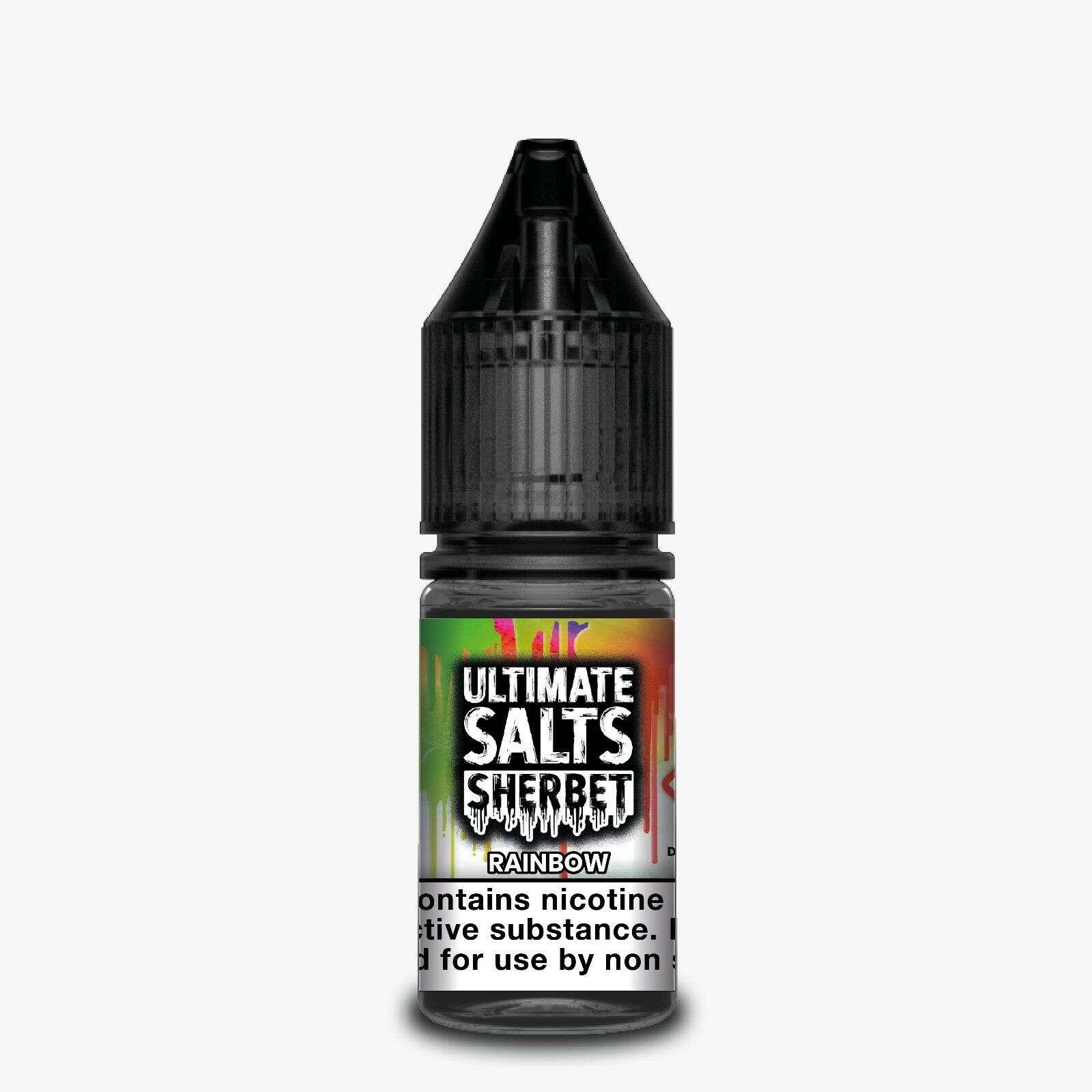 Product Image of Rainbow Sherbet Nic Salt E-Liquid by Ultimate Salts 10ml