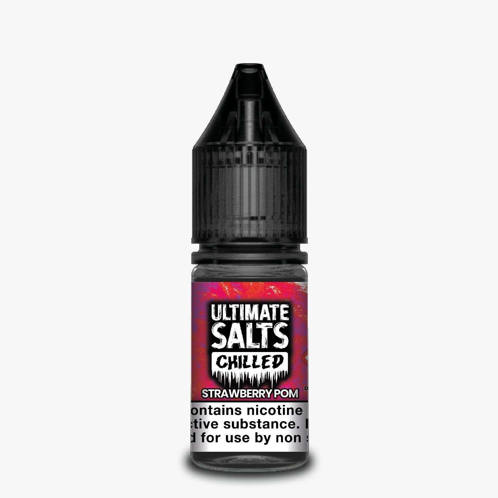 Product Image of Strawberry Pom Chilled Nic Salt E-Liquid by Ultimate Puff 10ml