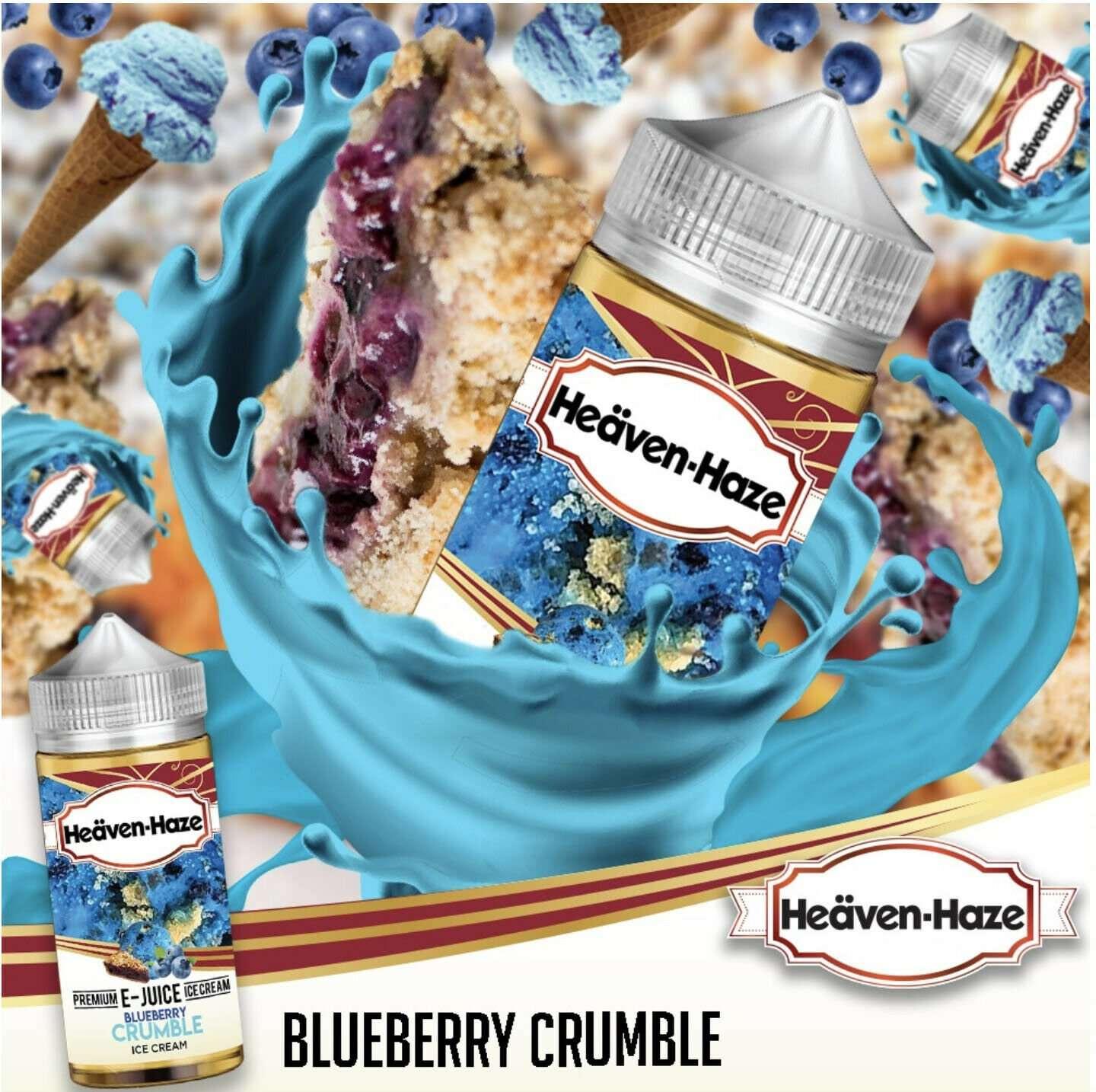 Product Image of Heaven Haze E Liquid - Blueberry Crumble - 100ml