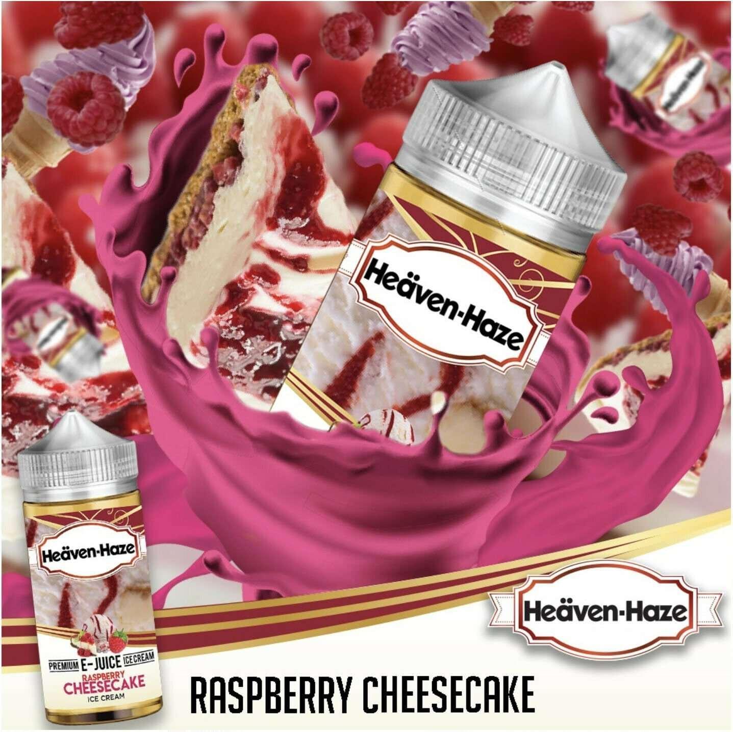 Product Image of Heaven Haze E Liquid - Raspberry Cheesecake - 100ml