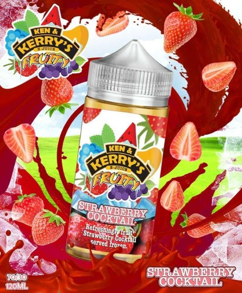 Product Image of Ken & Kerry's E Liquid Fruity - Strawberry Cocktail - 100ml