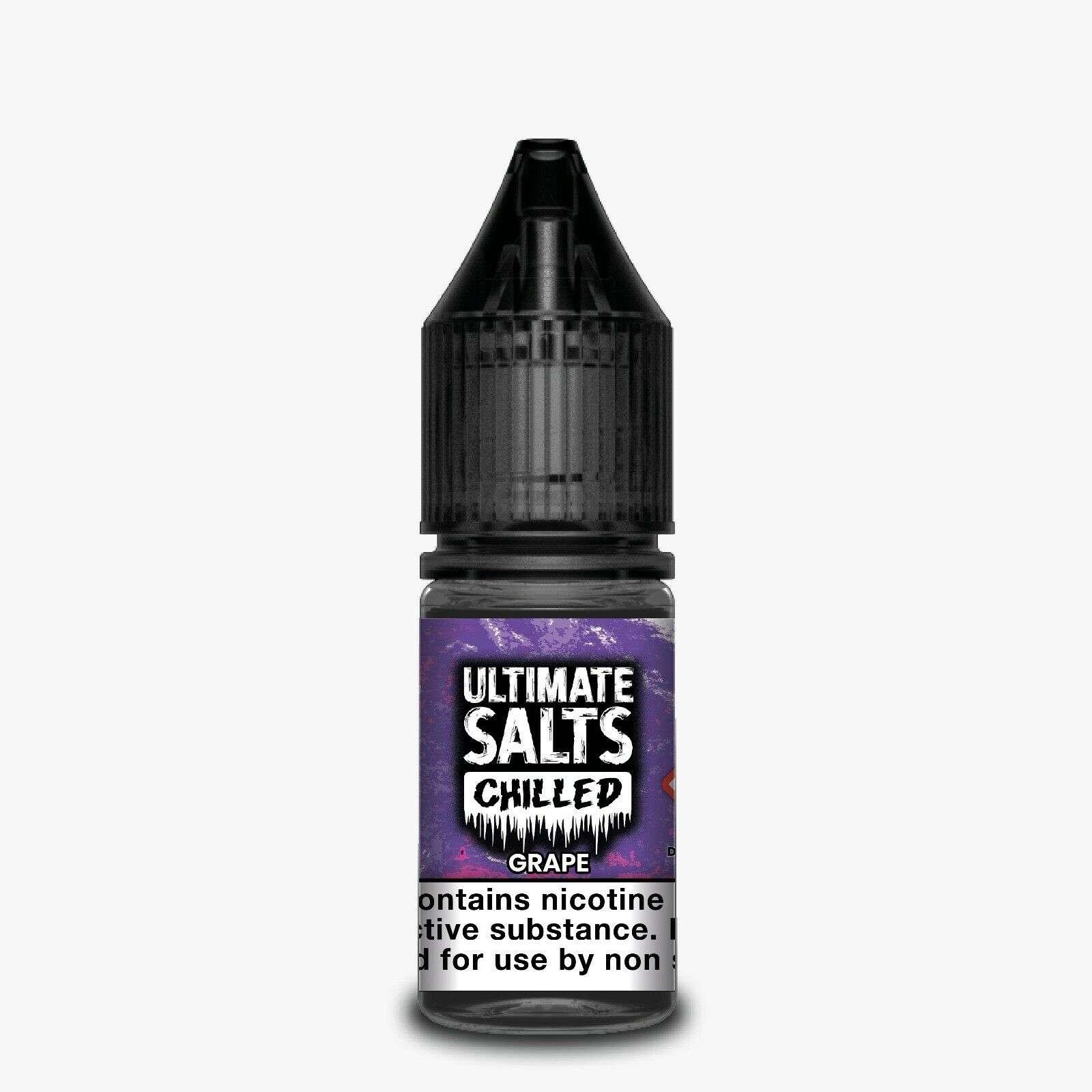 Product Image of Grape Chilled Nic Salt E-Liquid by Ultimate Puff 10ml