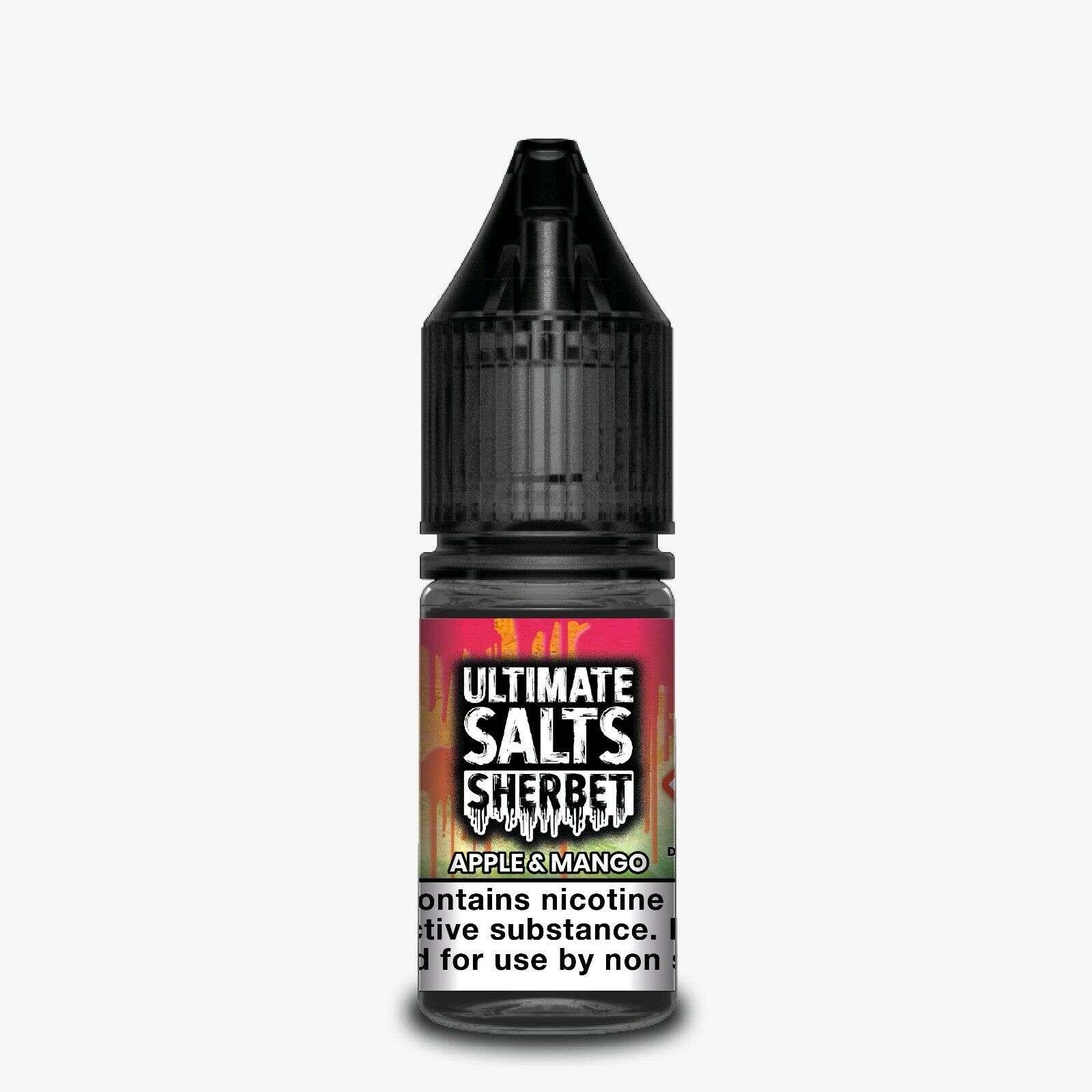 Product Image of Apple & Mango Sherbet Nic Salt E-Liquid by Ultimate Salts 10ml