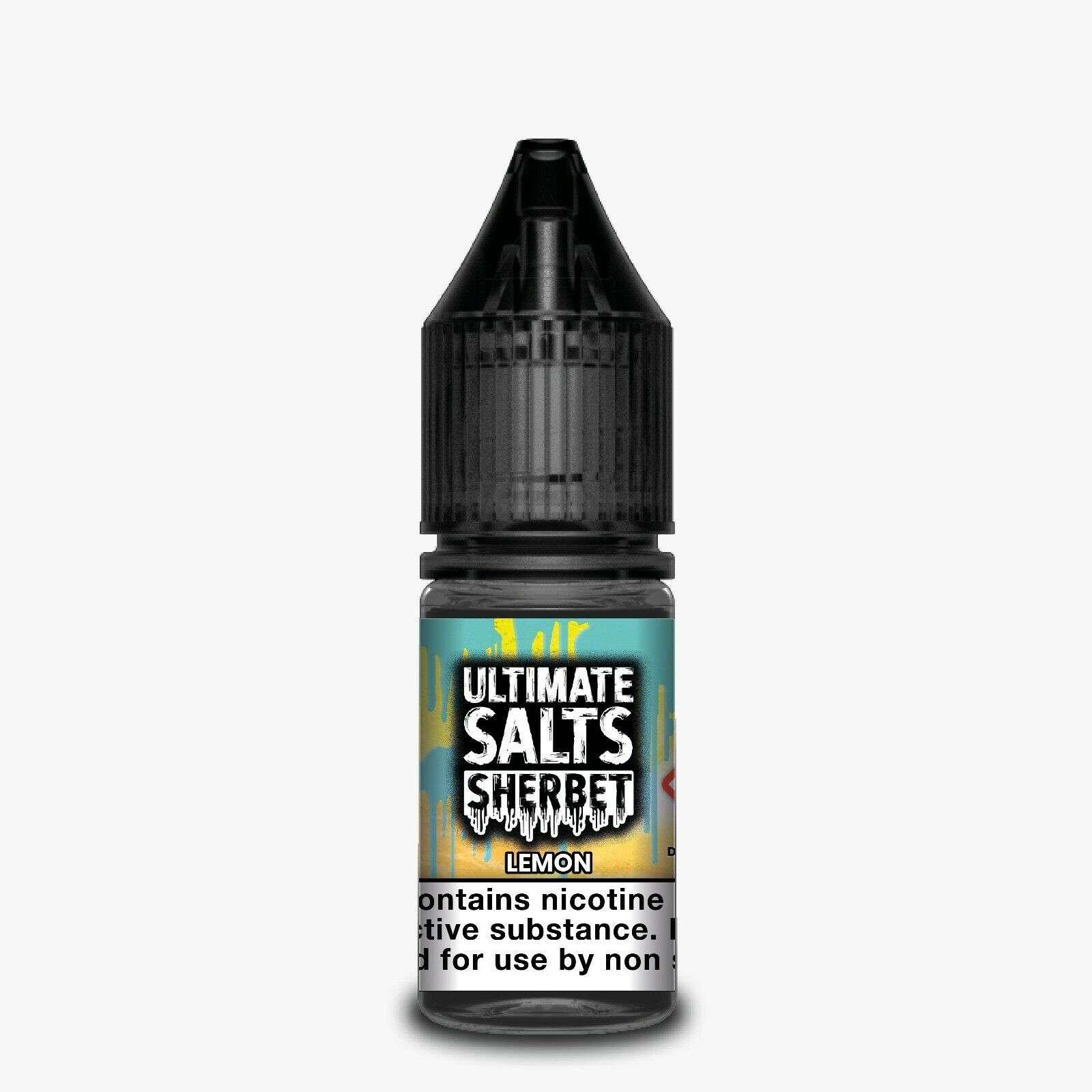 Product Image of Lemon Sherbet Nic Salt E-Liquid by Ultimate Salts 10ml