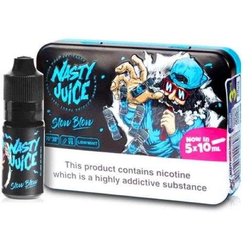 Product Image of Nasty Juice E Liquid - Slow Blow - 5 x 10ml