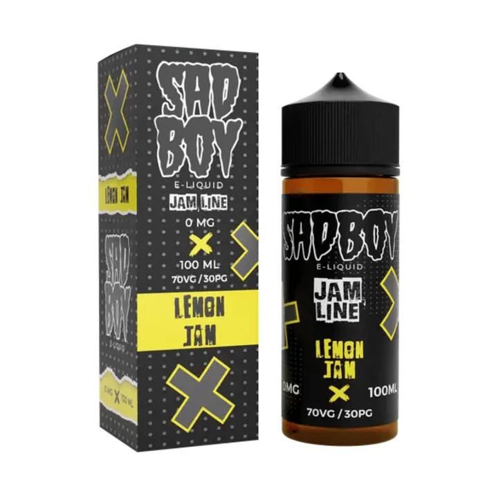 Product Image of Lemon Jam Shortfill E-liquid by Sad Boy 100ml