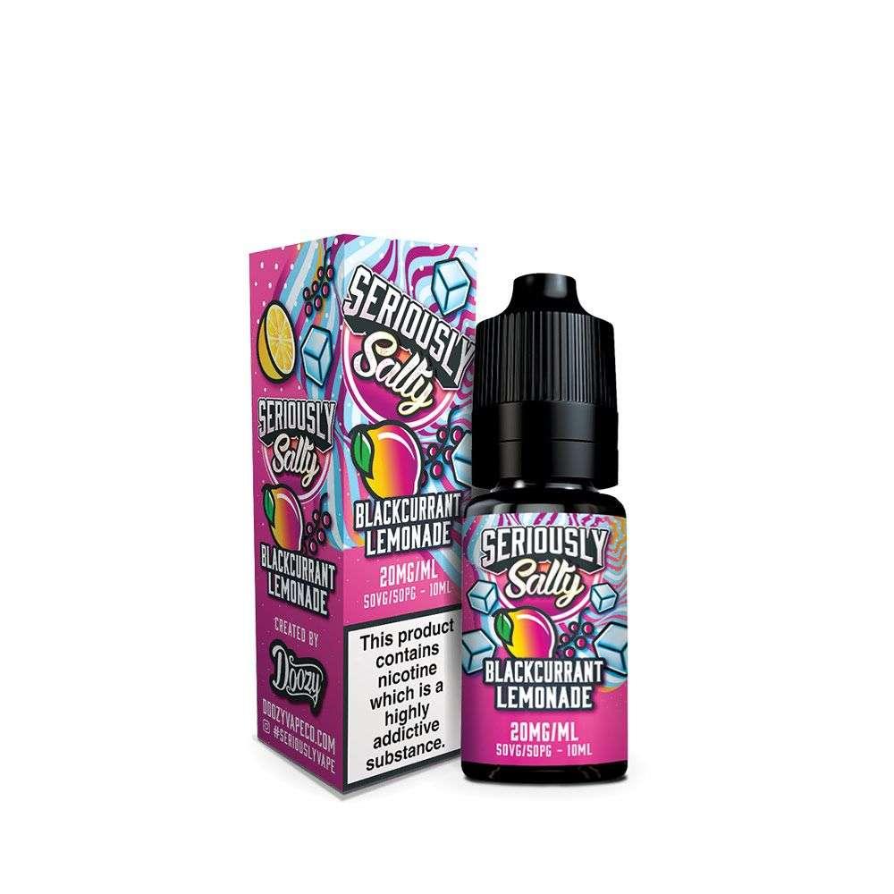 Product Image of Blackcurrant Lemonade Nic Salt E-Liquid by Doozy Seriously Salty 10ml