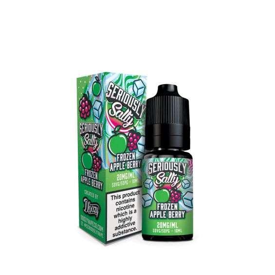 Product Image of Frozen Apple Berry Nic Salt E-Liquid by Doozy Seriously Salty 10ml