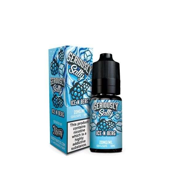 Product Image of Ice N Berg Nic Salt E-Liquid by Doozy Seriously Soda 10ml