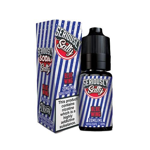 Product Image of Blue Wing Nic Salt E-Liquid by Doozy Seriously Soda 10ml