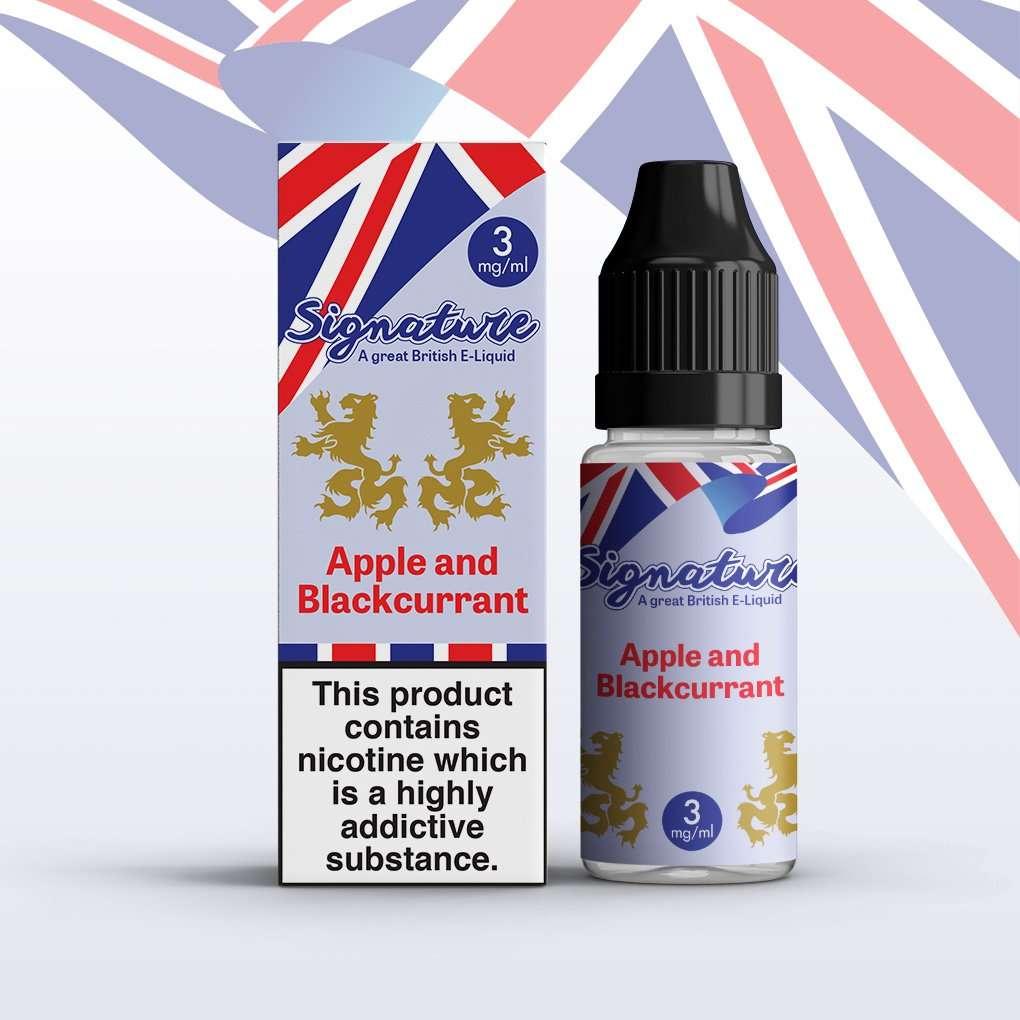 Product Image of Signature E Liquid - Apple & Blackcurrant - 10ml