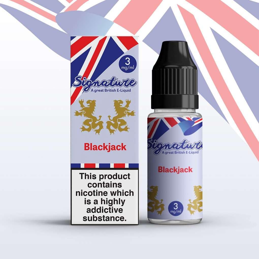 Product Image of Signature E Liquid - Blackjack - 10ml