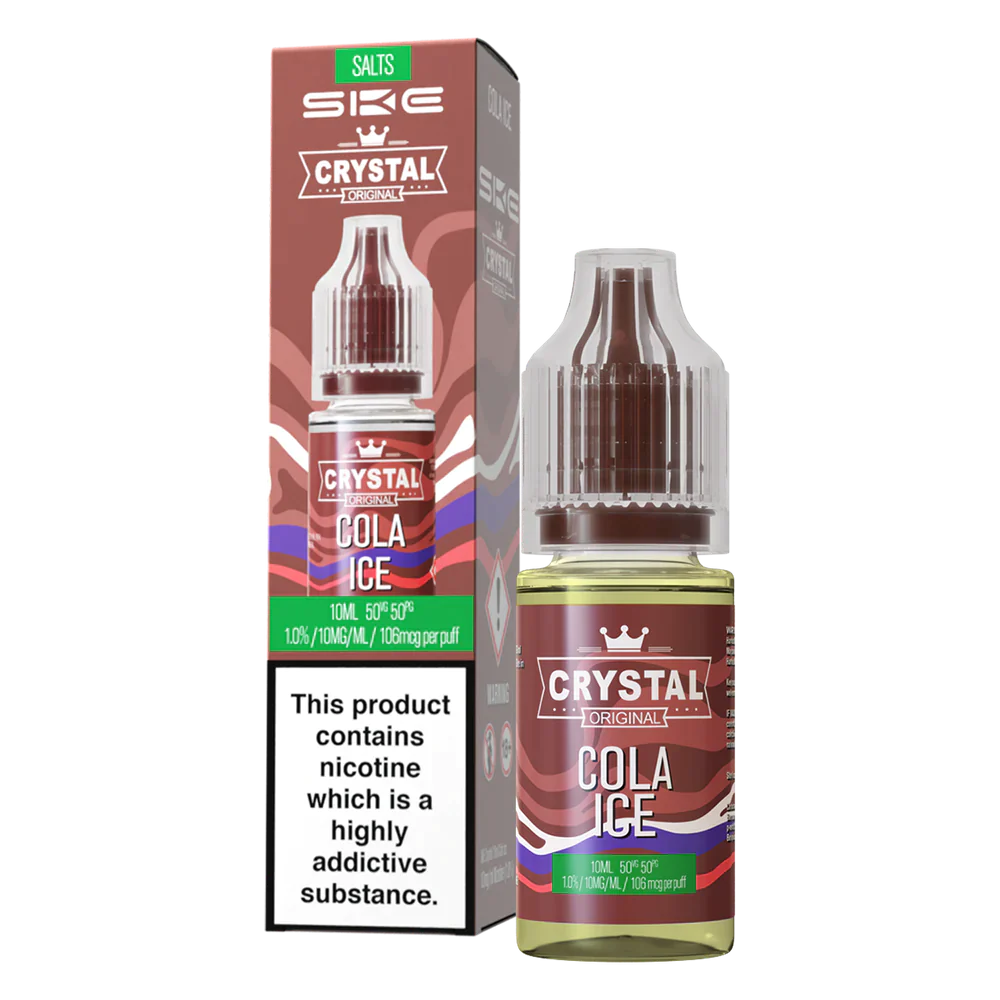 Product Image of Cola Ice Nic Salt E-Liquid by SKE Crystal Original 10ml