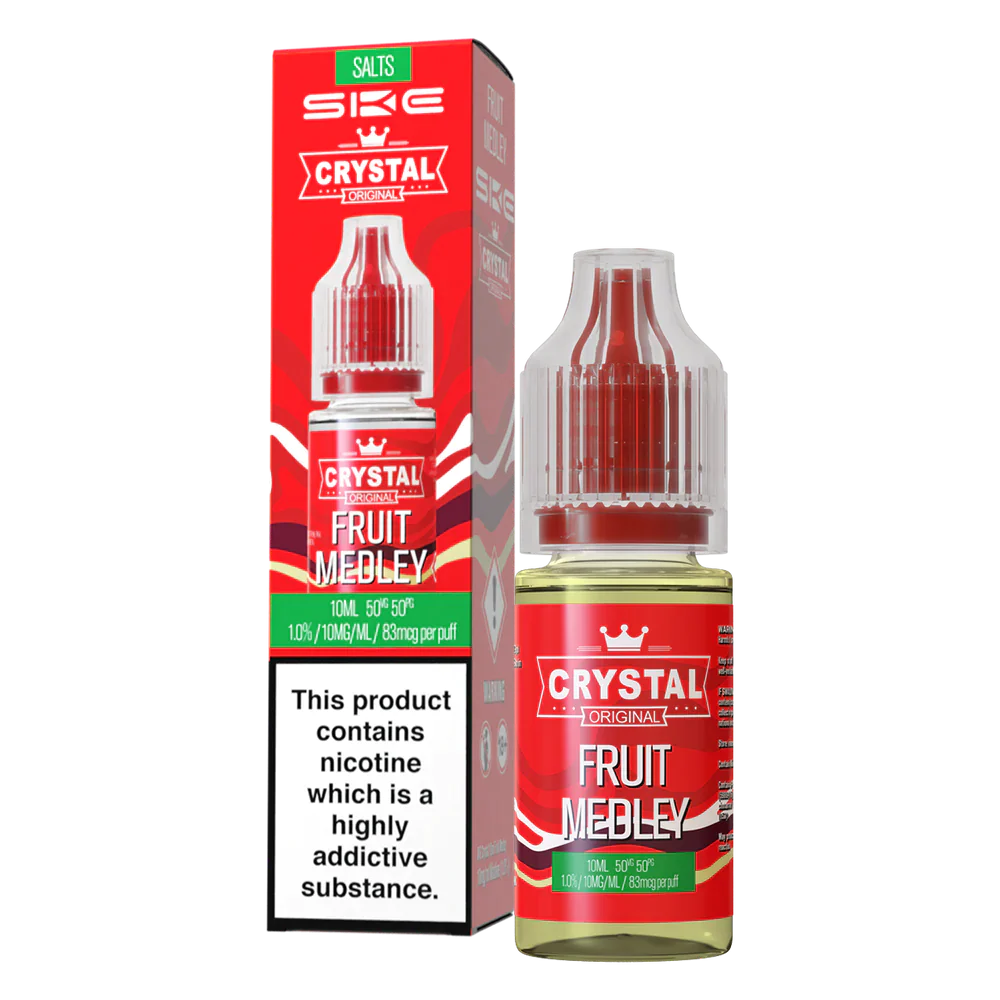 Product Image of Fruit Medley Nic Salt E-Liquid by SKE Crystal Original 10ml