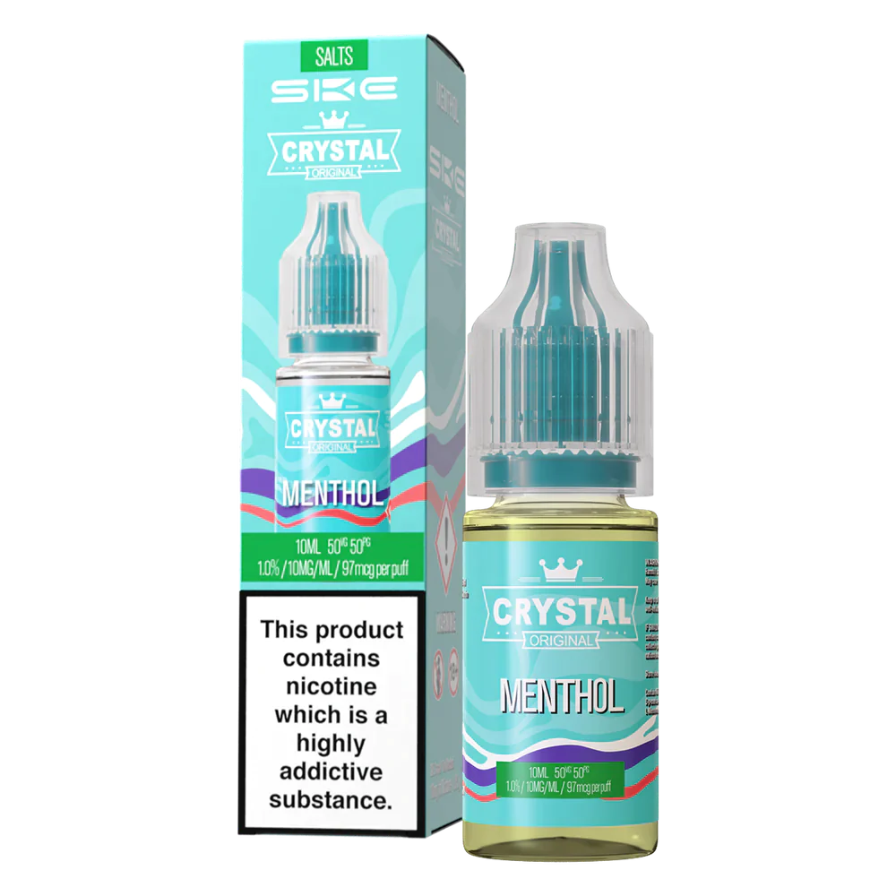 Product Image of Menthol Nic Salt E-Liquid by SKE Crystal Original 10ml