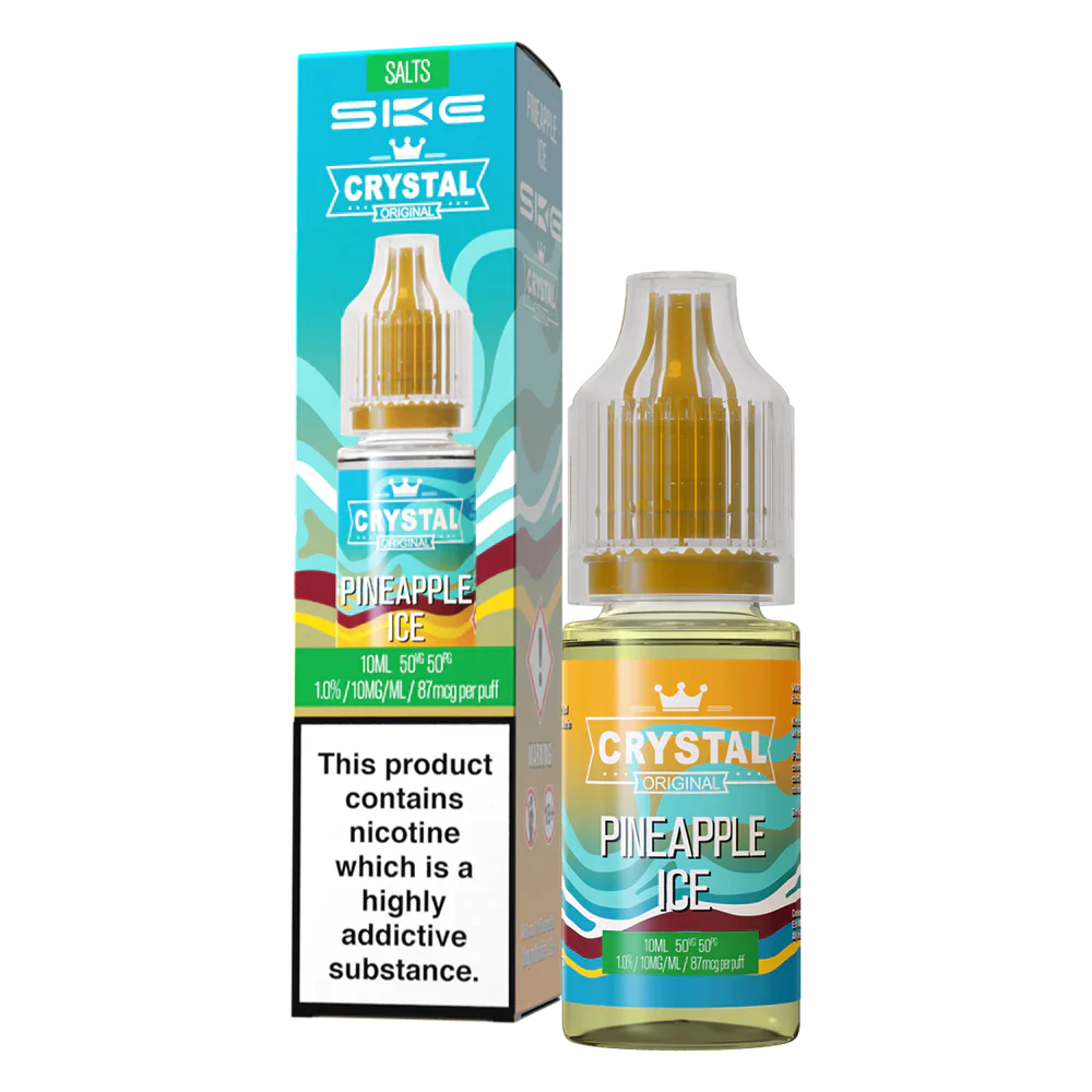 Product Image of Pineapple Ice Nic Salt E-Liquid by SKE Crystal Original 10ml