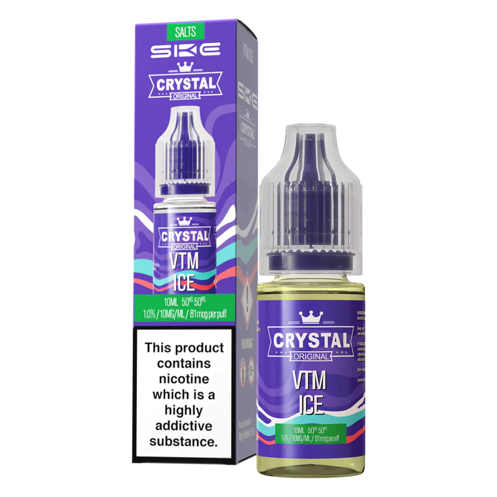 Product Image of VMT Ice Nic Salt E-Liquid by SKE Crystal Original 10ml