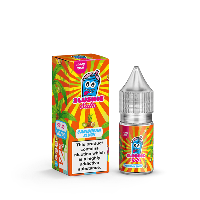 Product Image of Caribbean Slush Nic Salt E-Liquid by Slushie Salts 10ml