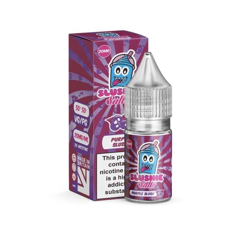 Product Image of Purple Slush Nic Salt E-Liquid by Slushie Salts 10ml