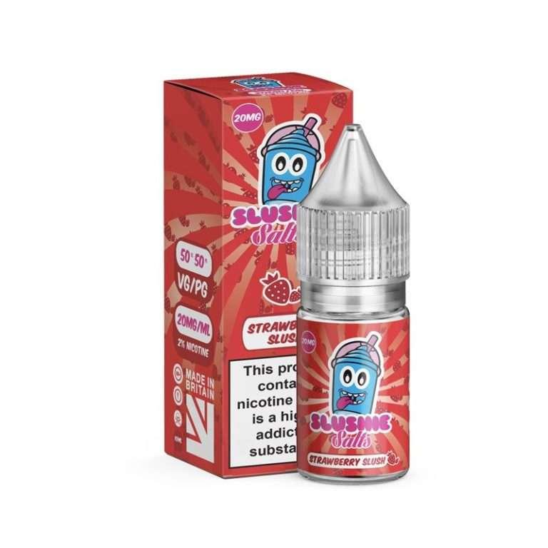 Product Image of Strawberry Slush Nic Salt E-Liquid by Slushie Salts 10ml