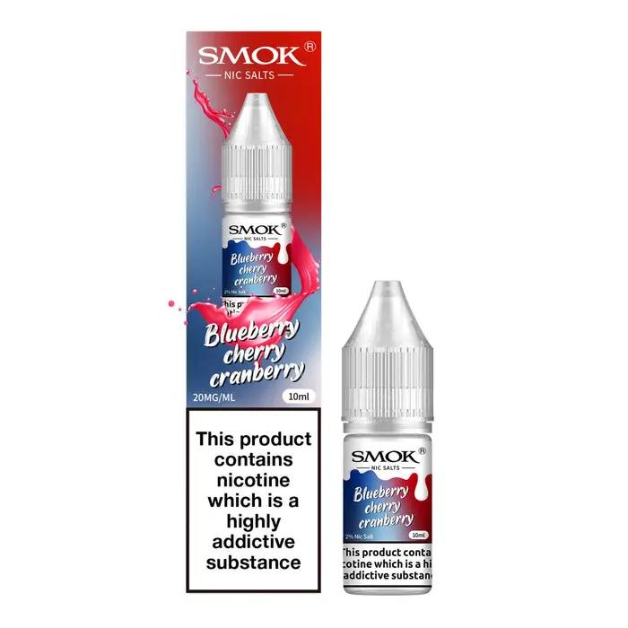 Product Image of Blueberry Cherry Cranberry Nic Salt E-Liquid by Smok 10ml