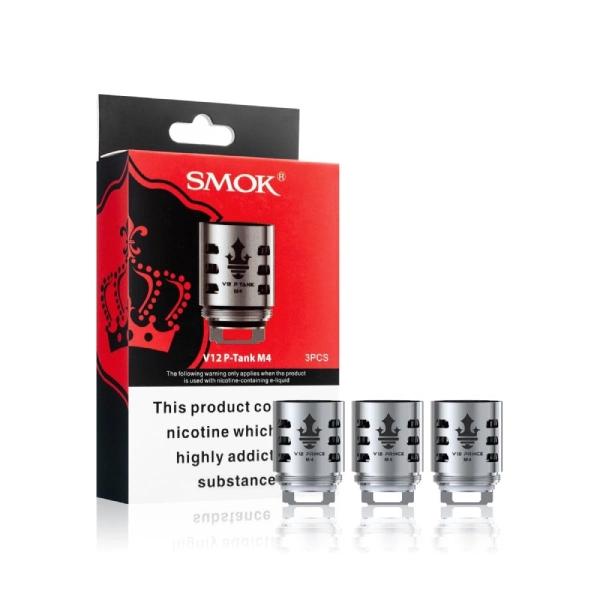 Product Image of SMOK TFV12 Prince Coils - Q4 | M4 | X6 | T10 | RBA | MESH | STRIP | T10 Light | X2 | P-Tank Mesh