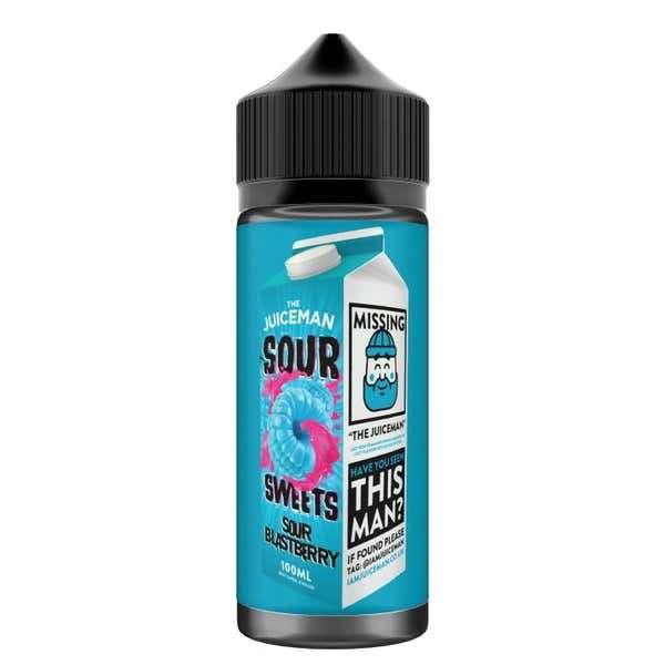 Product Image of The Juiceman E Liquid Sour Sweets - Sour Blastberry - 100ml