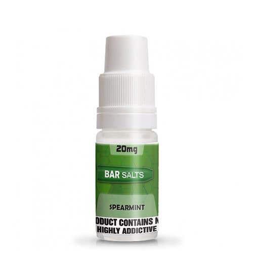 Product Image of Spearmint Nic Salt E-Liquid by Bar Salts 10ml