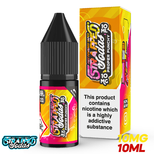 Product Image of Proper Punchy Nic Salt E-Liquid by Strapped Soda 10ml