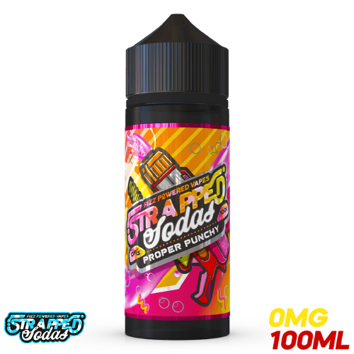 Product Image of Strapped E Liquid - Proper Punchy - 100ml