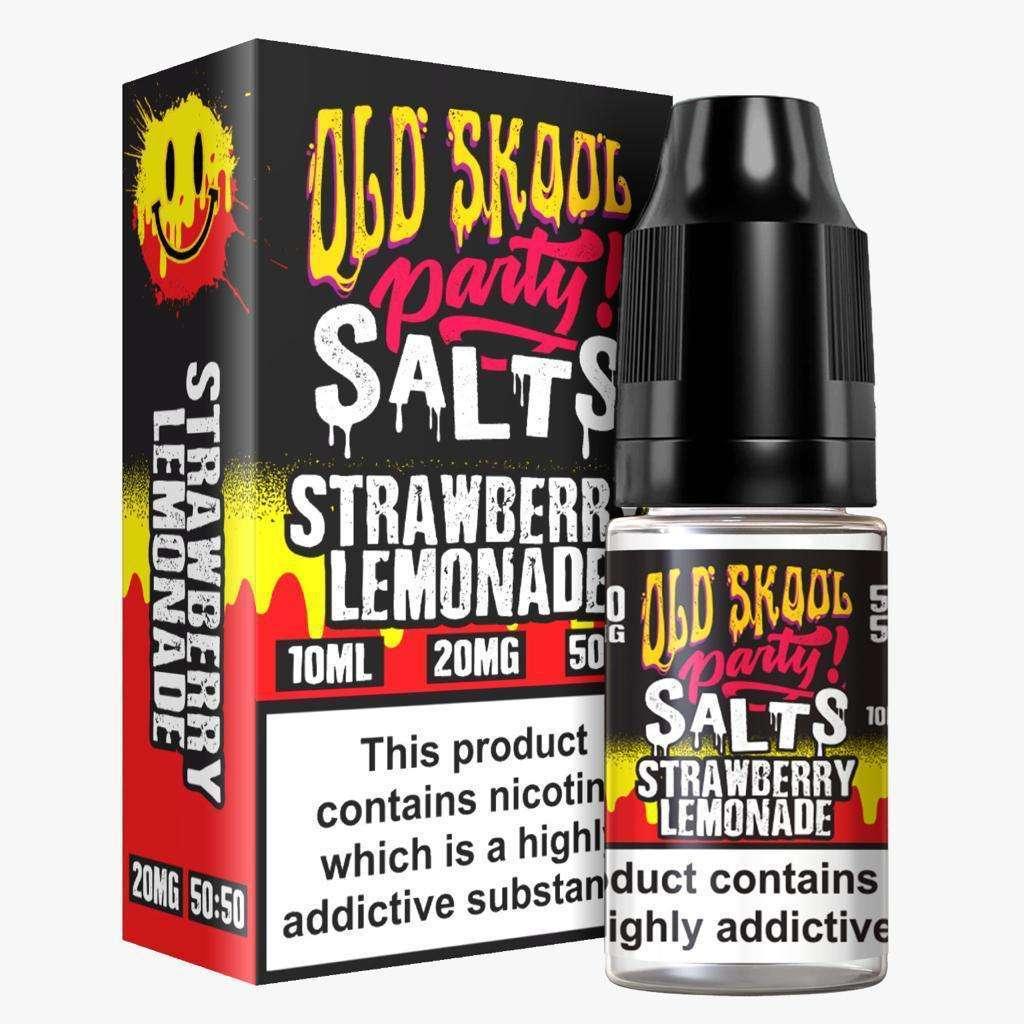 Product Image of Strawberry Lemonade Nic Salt E-Liquid by Old Skool Party Salts 10ml