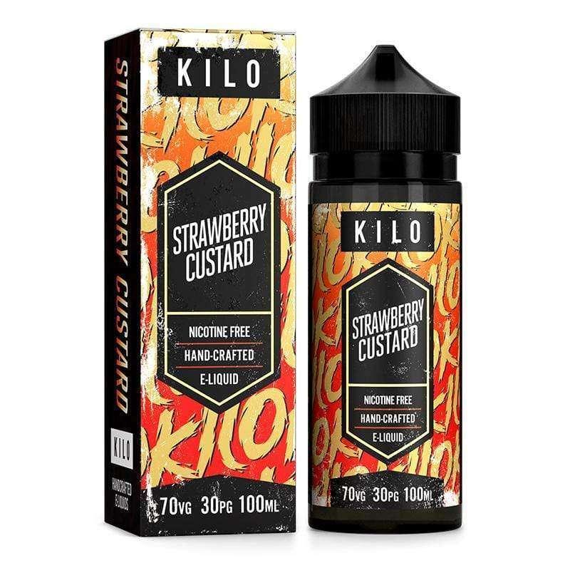 Product Image of Kilo E Liquid - Strawberry Custard -100ml