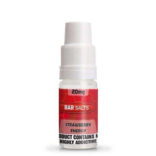 Product Image of Strawberry Energy Nic Salt E-Liquid by Bar Salts 10ml