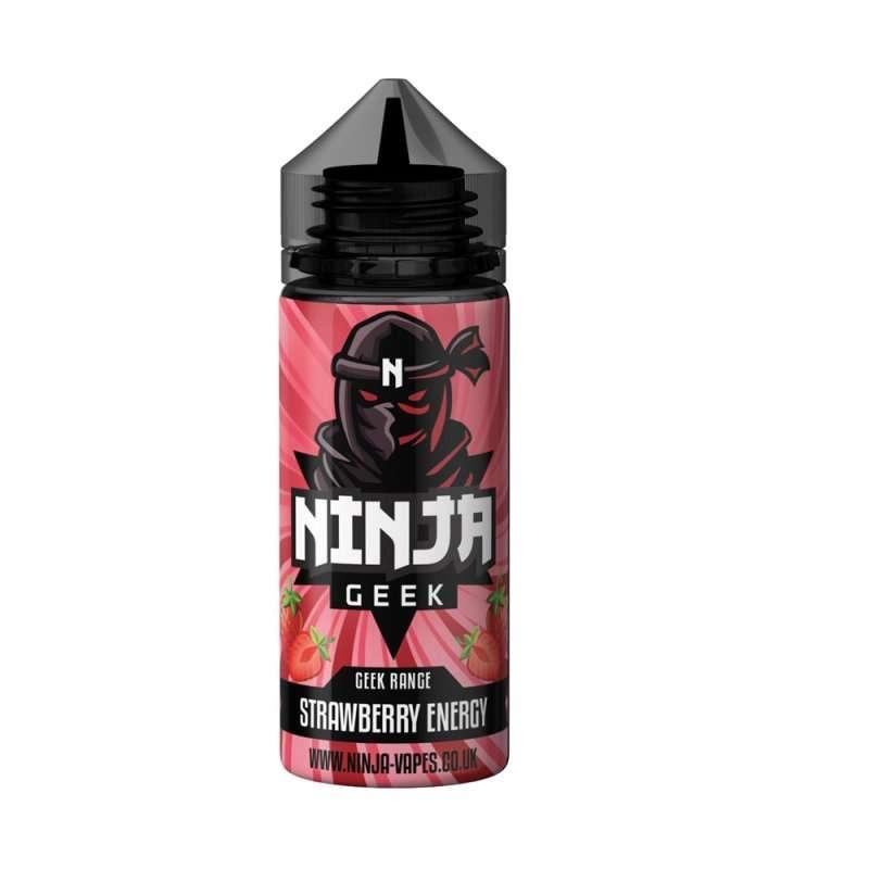 Product Image of Ninja Geek E liquid - Strawberry Energy - 100ml