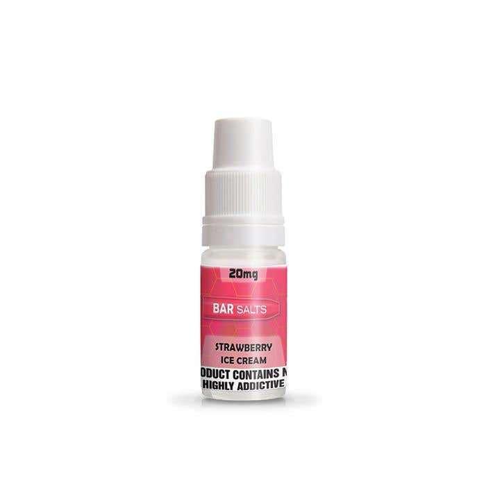 Product Image of Strawberry Ice Cream Nic Salt E-Liquid by Bar Salts 10ml