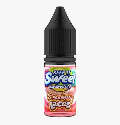 Product Image of Strawberry Laces Nic Salt E-Liquid by Keep It Sweet 10ml