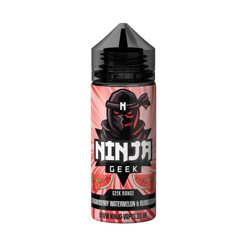 Product Image of Ninja Geek E liquid - Strawberry Watermelon Bubblegum - 100ml