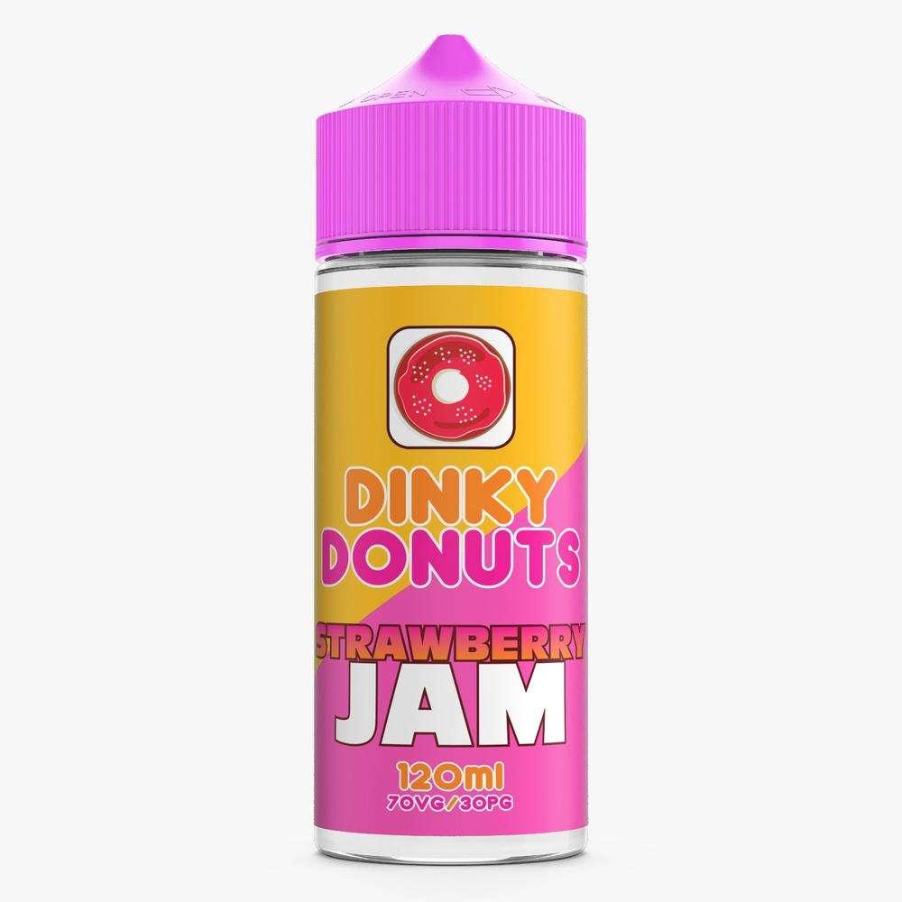 Product Image of Dinky Donuts E Liquid - Strawberry Jam - 100ml