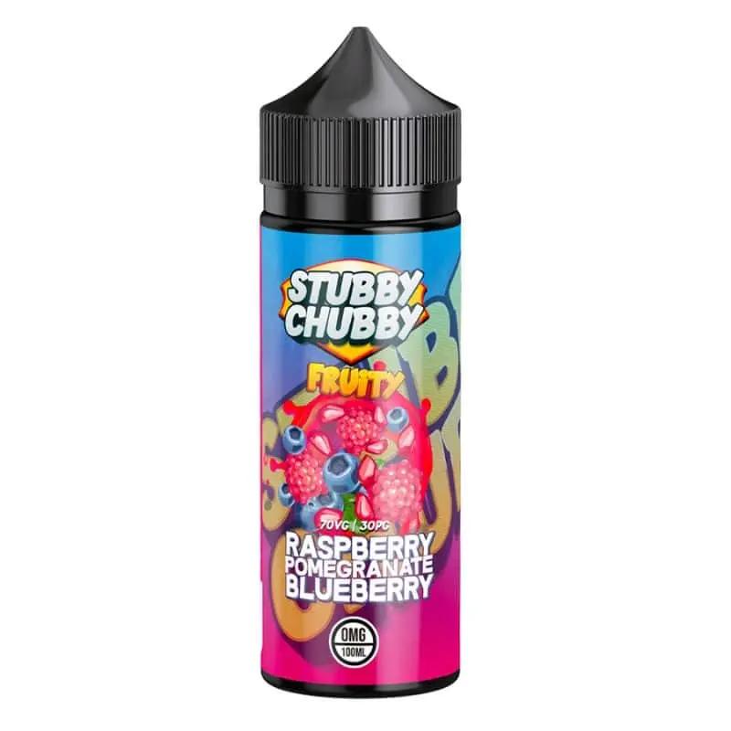 Product Image of Raspberry Pomegranate Blueberry Shortfill E-liquid by Stubby Chubby 100ml