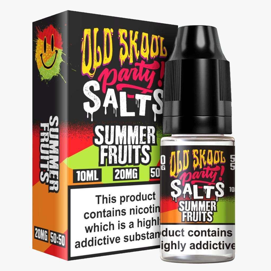 Product Image of Summer Fruits Nic Salt E-Liquid by Old Skool Party Salts 10ml