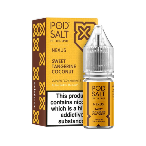 Product Image of Pod Salt Nexus Nic Salt - Sweet Tangerine Coconut (Coco Sun)- 10ml