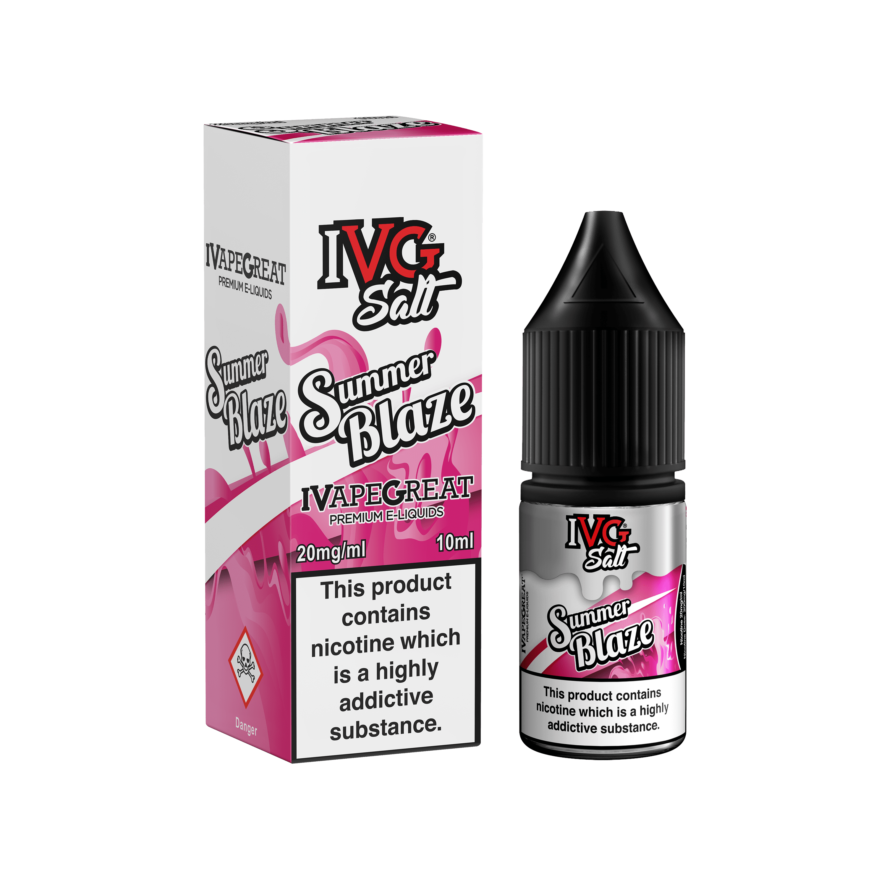 Product Image of Summer Blaze Nic Salt E-Liquid By IVG 10ml