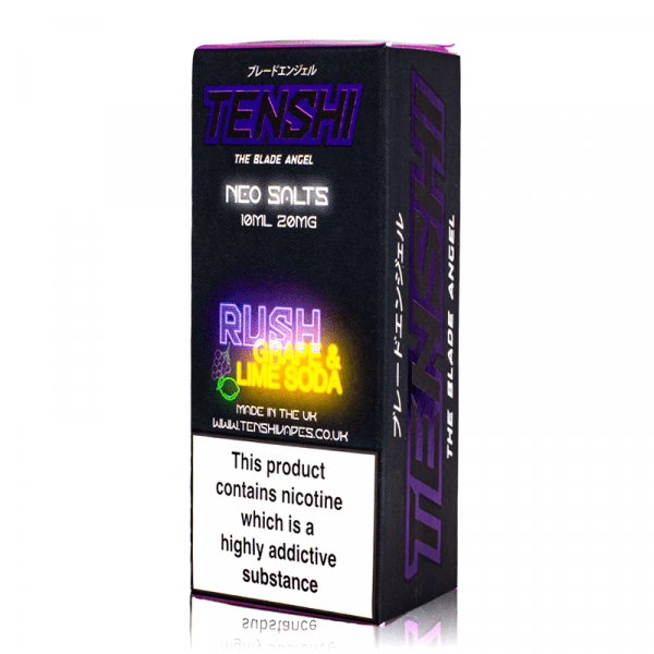 Product Image of Rush 10ml Nic Salt E-Liquid by Tenshi Neo Salts