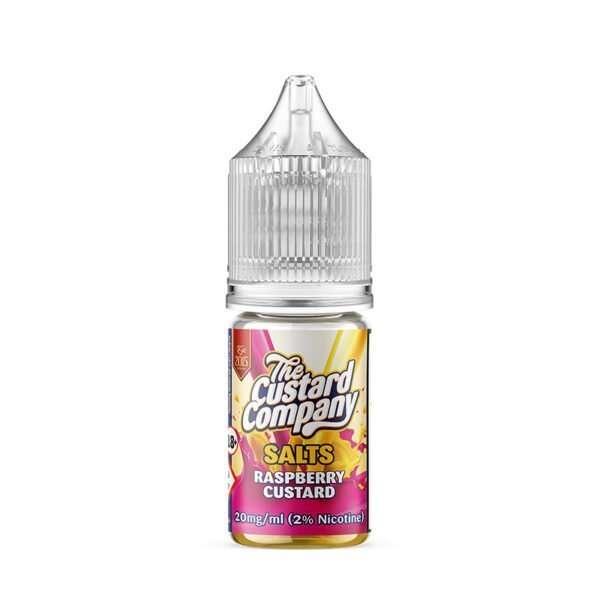 Product Image of Raspberry Custard Nic Salt E-Liquid by The Custard Company 10ml