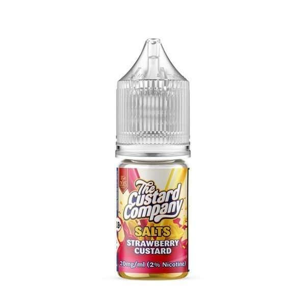 Product Image of Strawberry Custard Nic Salt E-Liquid by The Custard Company 10ml