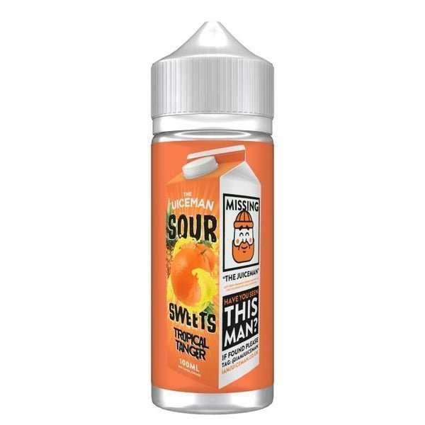 Product Image of The Juiceman E Liquid Sour Sweets - Tropical Tanger - 100ml