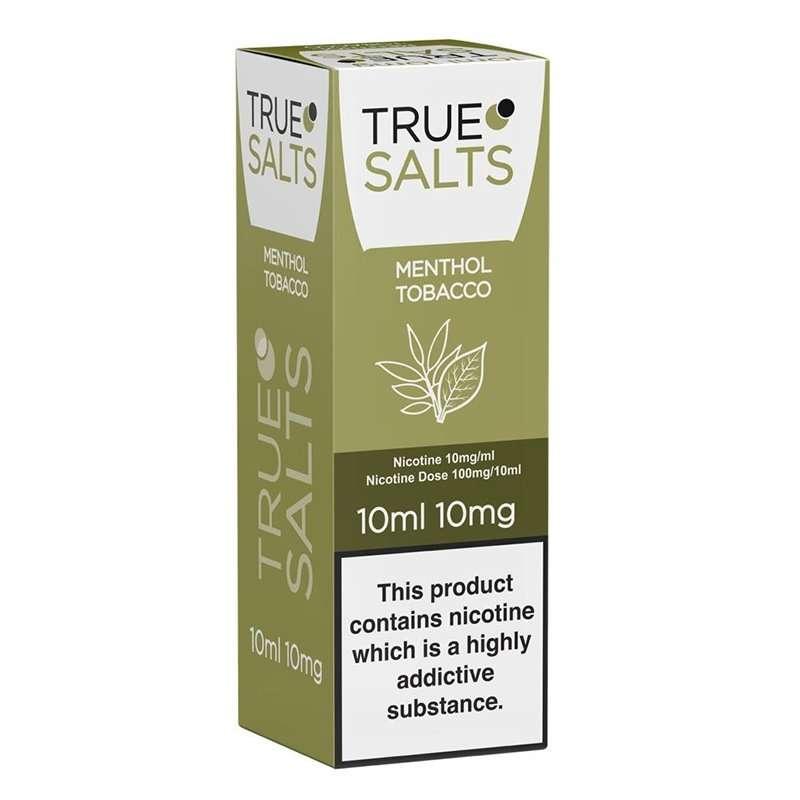 Product Image of Menthol Tobacco Nic Salt E-Liquid by True Salts 10ml