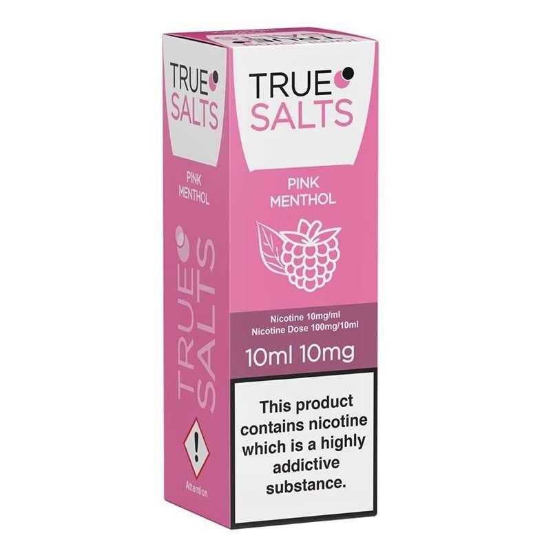 Product Image of Pink Menthol Nic Salt E-Liquid by True Salts 10ml