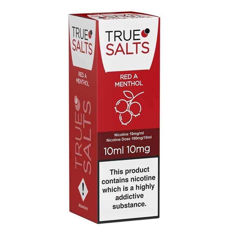 Product Image of Red A Menthol Nic Salt E-Liquid by True Salts 10ml